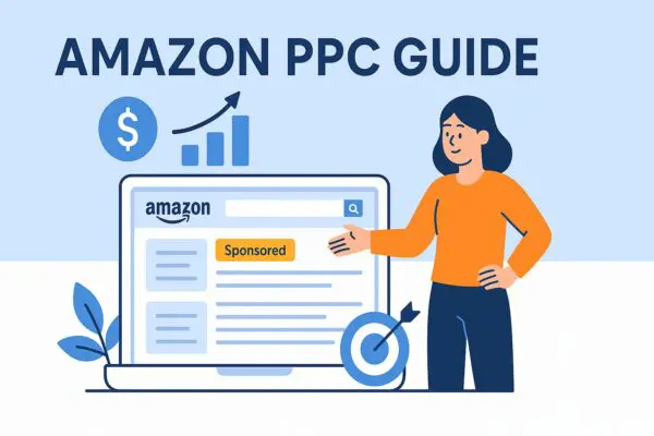 Amazon Pay-Per-Click: Your Ultimate Guide 1 Someone showing there sponsored amazon link for a Amazon PPC guide