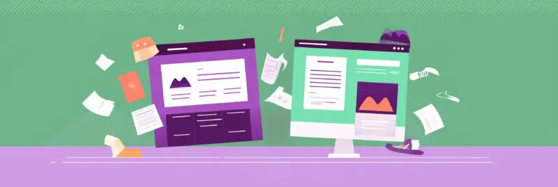 10 Examples of Bad Web Page Design and How to Improve Them 8 cluttered web page example